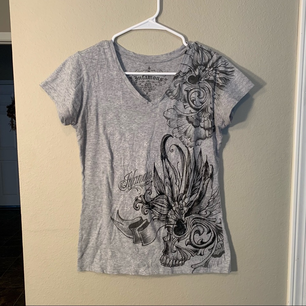 Infamous cyber goth top